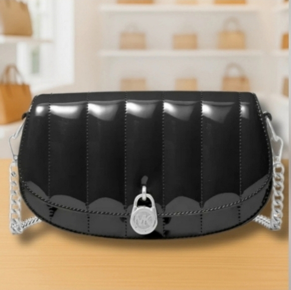 Michael Kors Handbags - Michael Kors Black Convertible Crossbody Bag